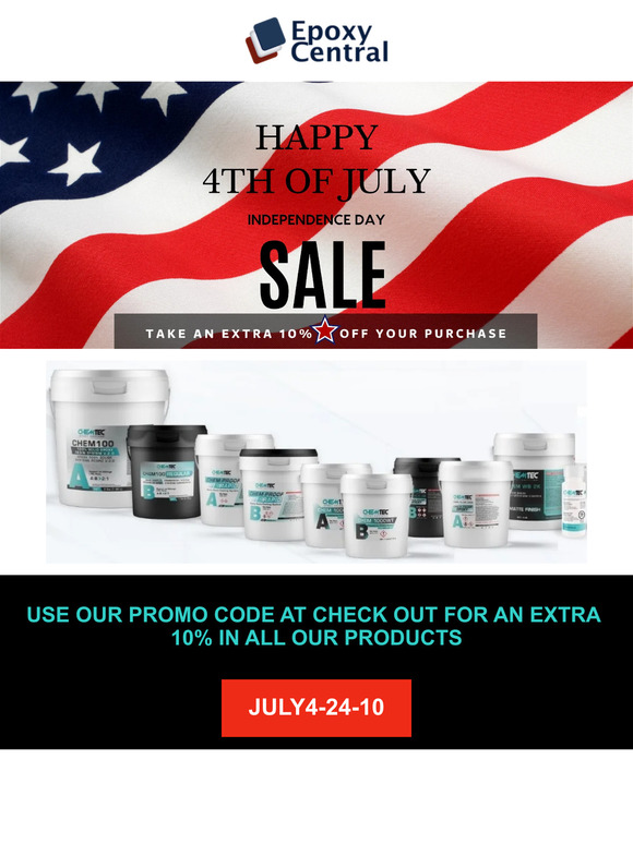 Weekend Special: 4th of July Epoxy Sale!