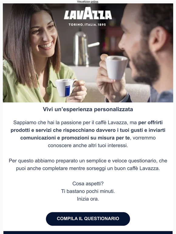 Condividi le tue passioni con Lavazza