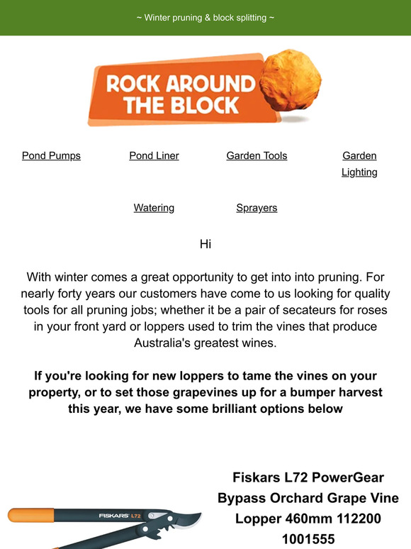 Lop, Chop & Prune Perfectly this Winter with our Top Tools