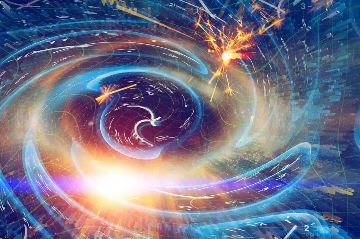 Time may be an illusion created by quantum entanglement. Image leads to article.