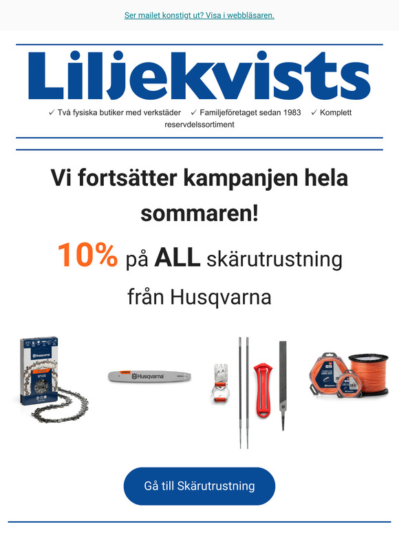Juli-kampanj på Liljekvists☀️