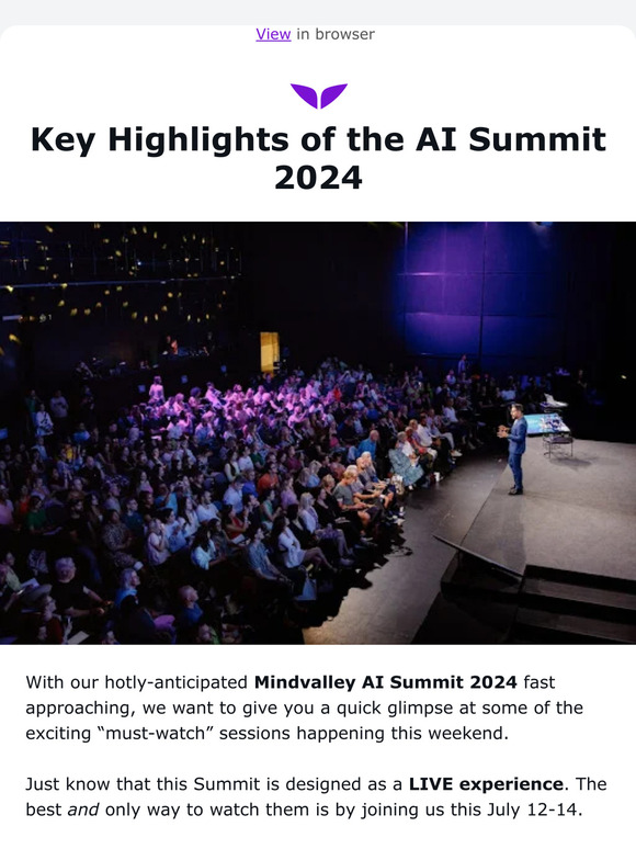 Mindvalley Exciting AI Summit 2024 sessions you can’t miss Milled