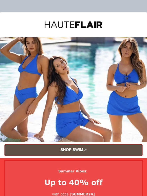 Dive Into Summer Savings: Enjoy 40% Off Swimwear!