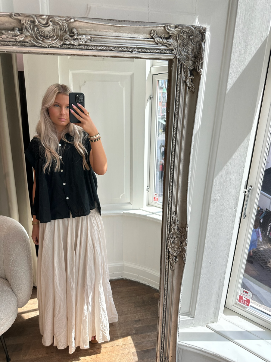 Image of OPAL STUDIO Vera Maxi Skirt - B6018, Beige