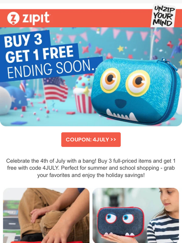 🥳 Ending Soon: Buy 3 Get 1 Free!