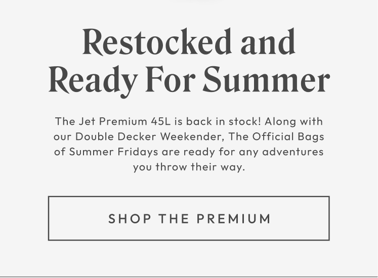 The Premium Garment Duffel 45L