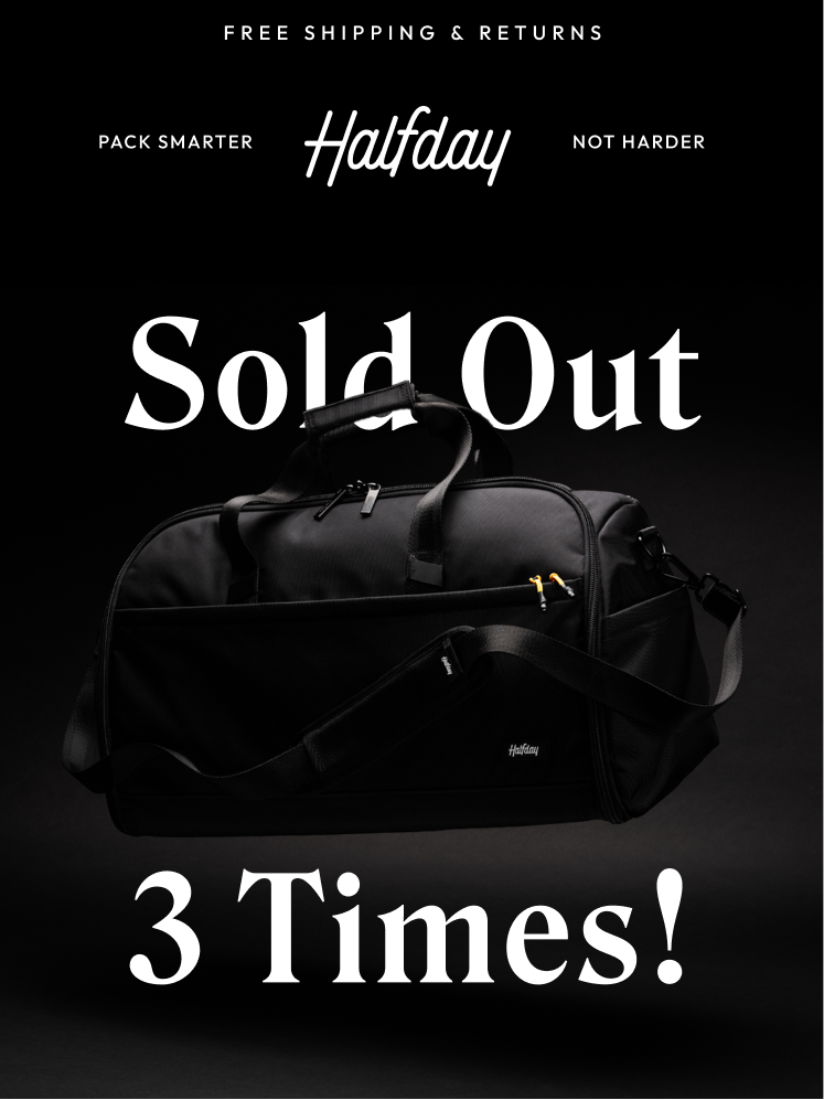 Sold Out 3 Times