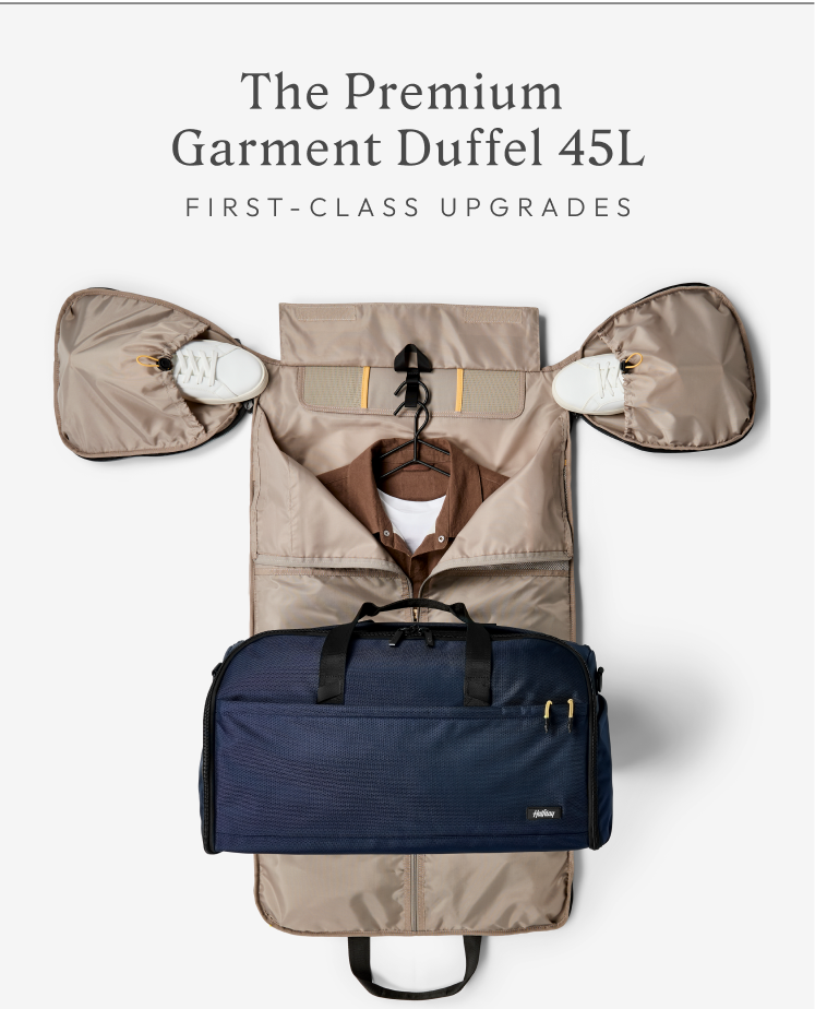 The Premium Garment Duffel 45L