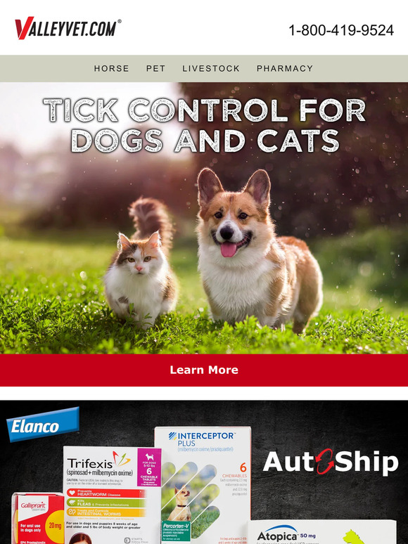 Valley Vet Supply Eliminate pests & save now! Milled