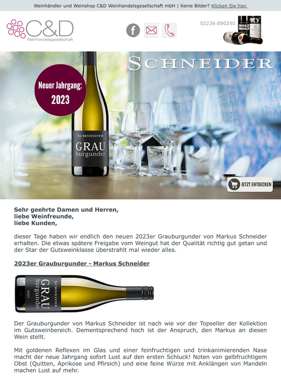 ENDLICH: 2023er Grauburgunder - Markus Schneider