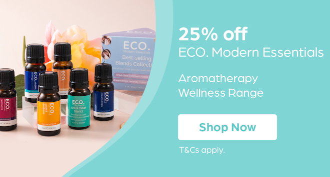 Save 25% off ECO. Modern Essentials