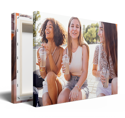 Hand-stretched Canvas on a real wood frame