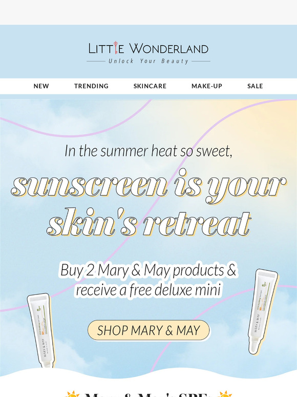 ☀️ LW SPF Weeks with Mary & May
