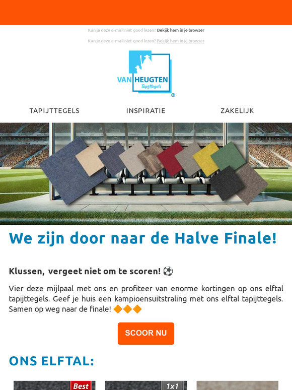 🔶We zijn door naar de Halve Finale!