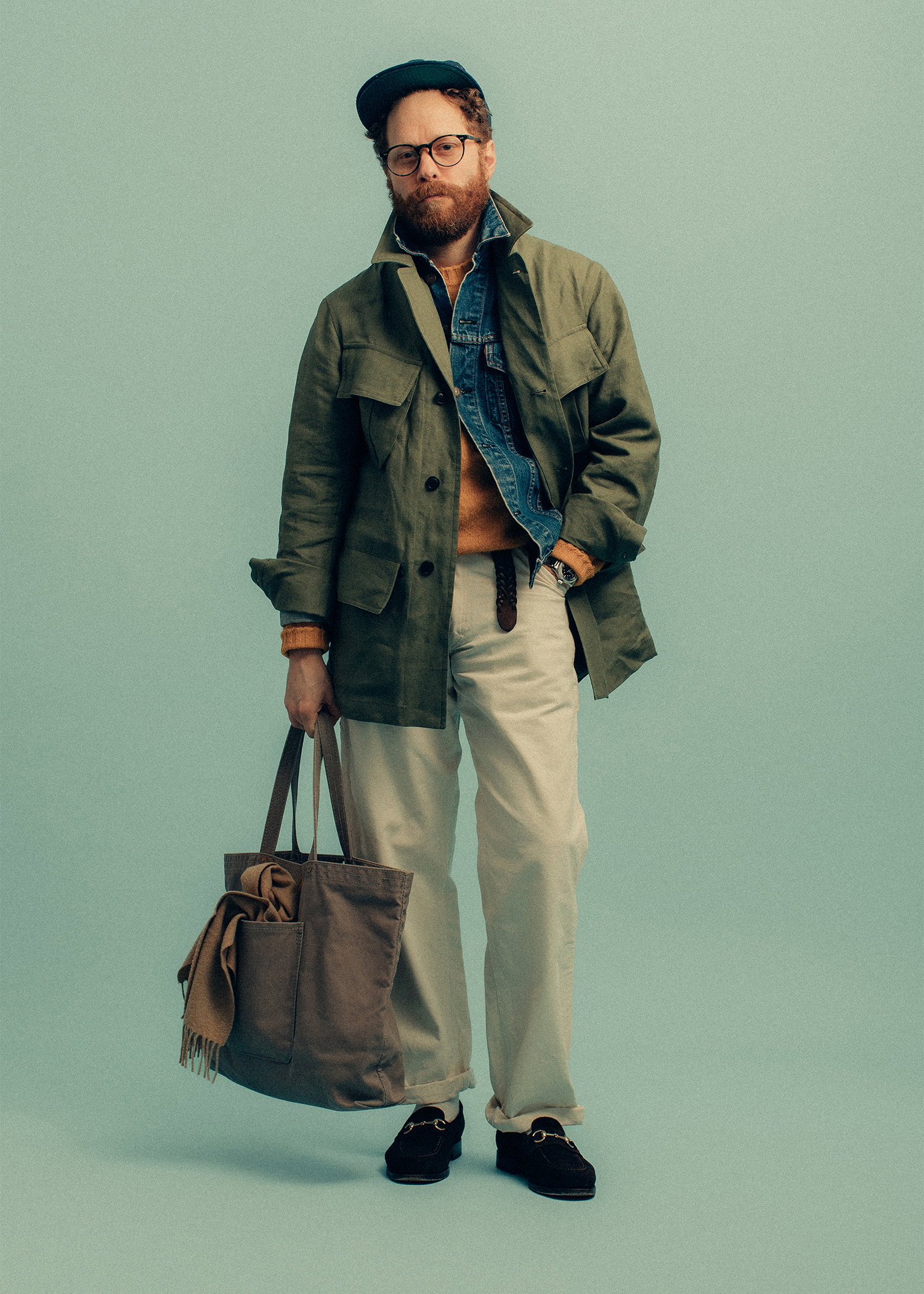 Gloverall: Keats Safari Jacket | Milled