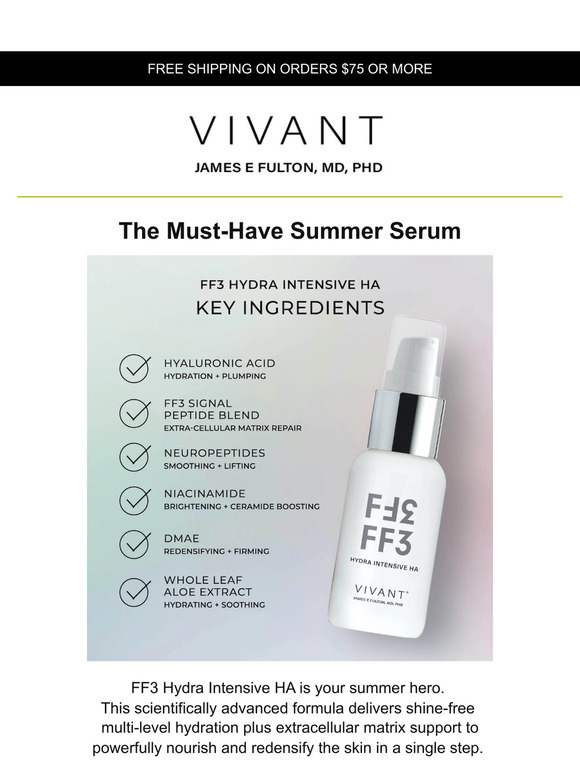 The must-have summer serum 🥰