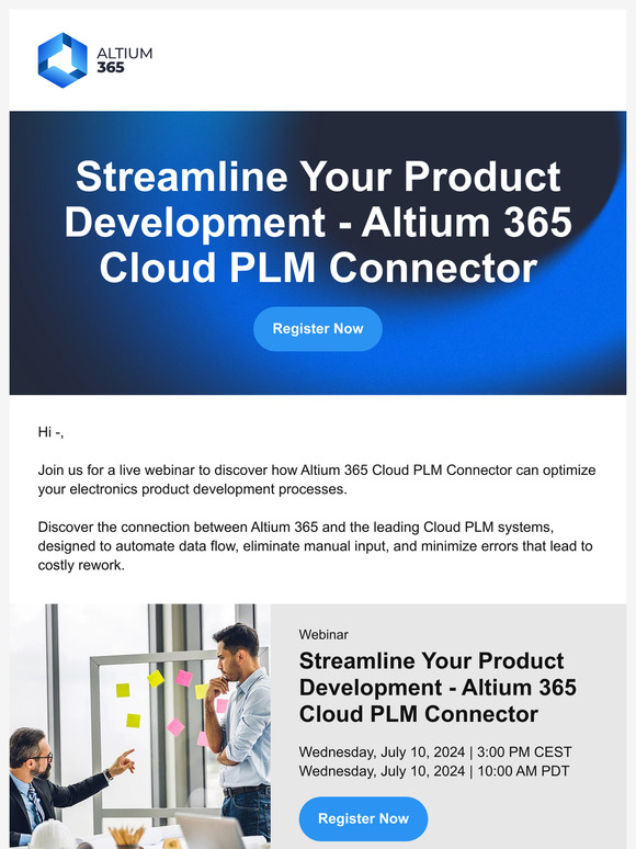 Altium: Streamline Your Product Development - Altium 365 Cloud PLM