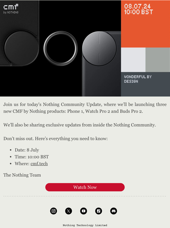 Launching 3 new products!