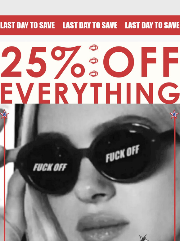 ENDS TONIGHT