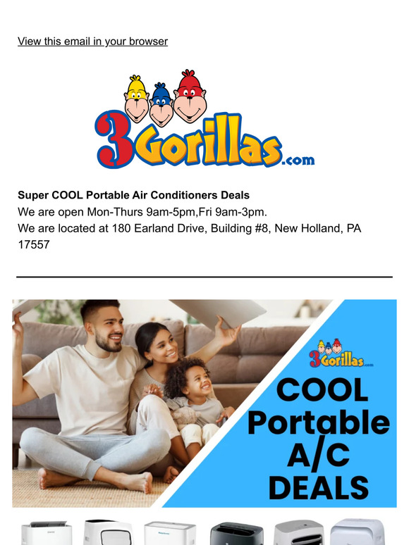 Keep Your Home COOL With Our Portable A/Cs
