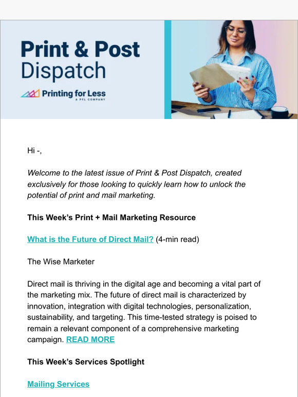 What is the future of direct mail?