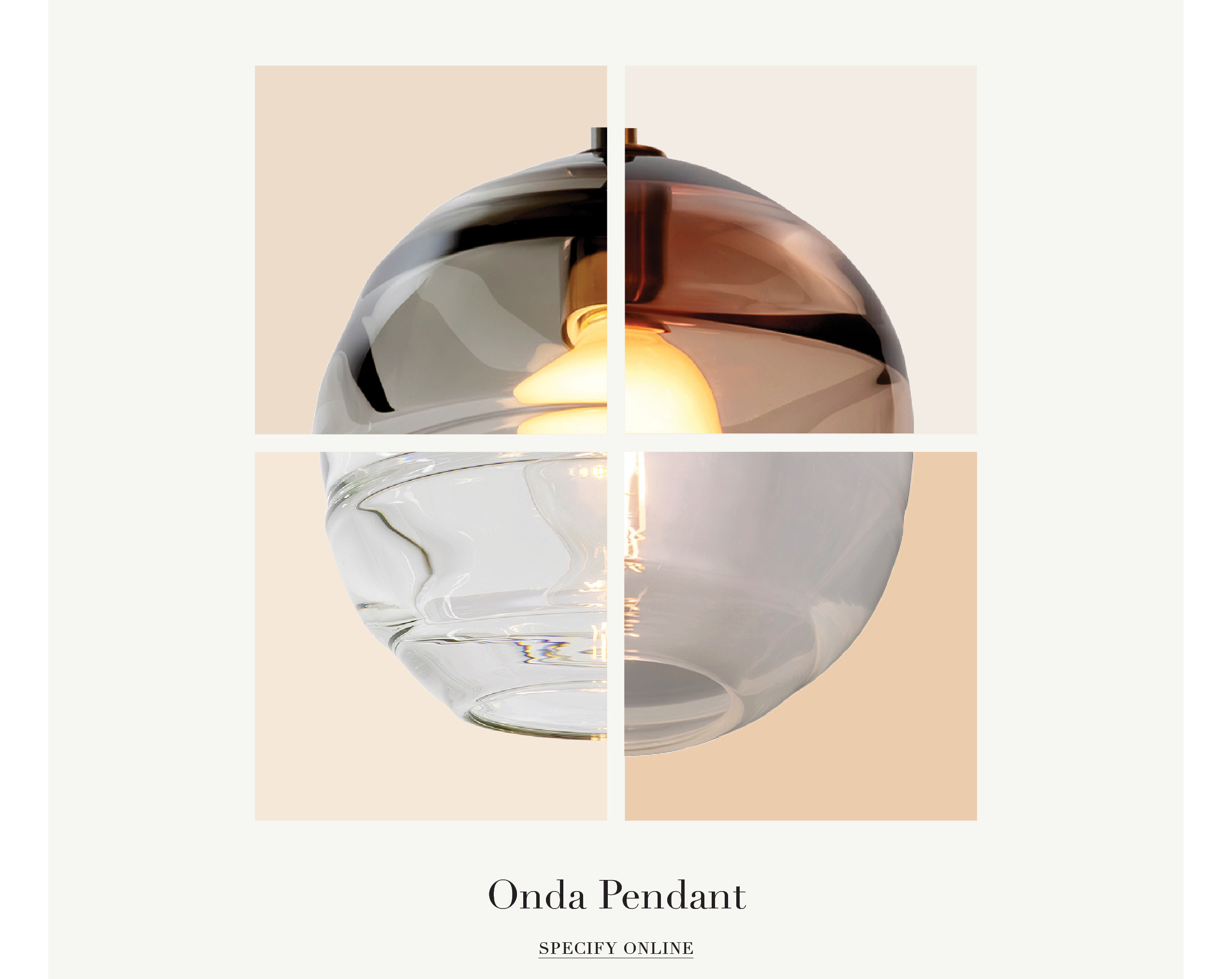 A. Rudin | Heated - Onda Pendant Specify Online