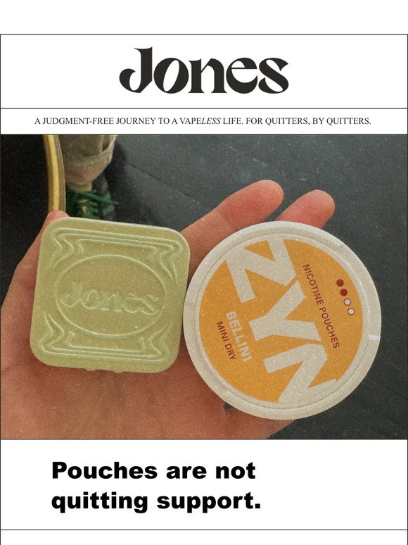 Jones 4 Mg Nicotine Lozenge Mints To Quit Vaping, NRT, Stop