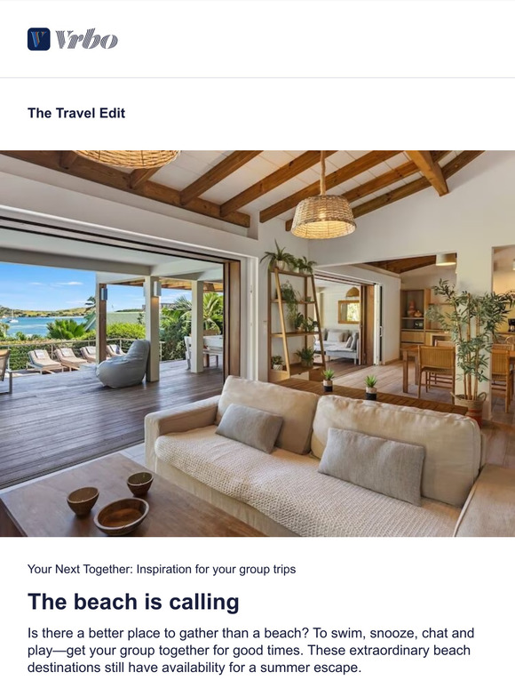Irresistible beachside homes