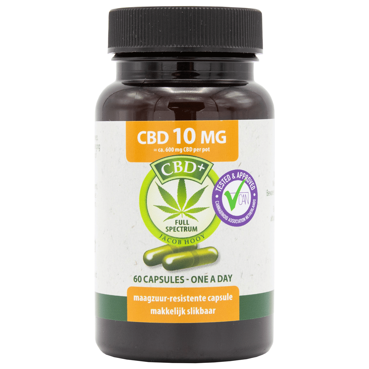Image of Jacob Hooy CBD Capsules (60 pcs - 10mg)