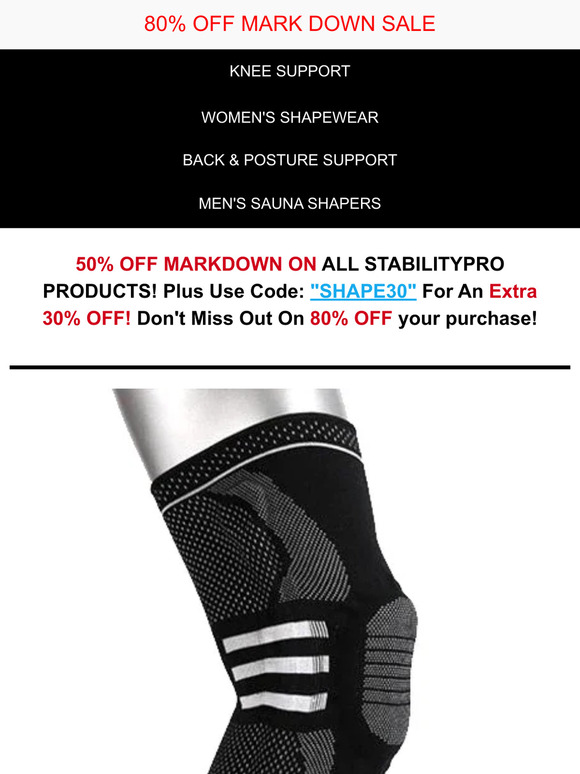 BLOWOUT SALE!⏰80% OFF KNEE BRACES & More!😊