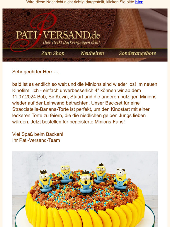 Torte - einfach unverbesserlich 🍌💛