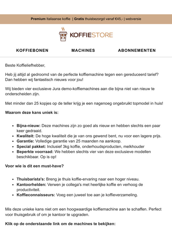 Topdeal: zgan Jura Koffiemachine met flinke korting!