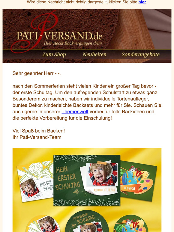 Startklar für die Schule: Kreative Backideen zur Einschulung! 📚🏫