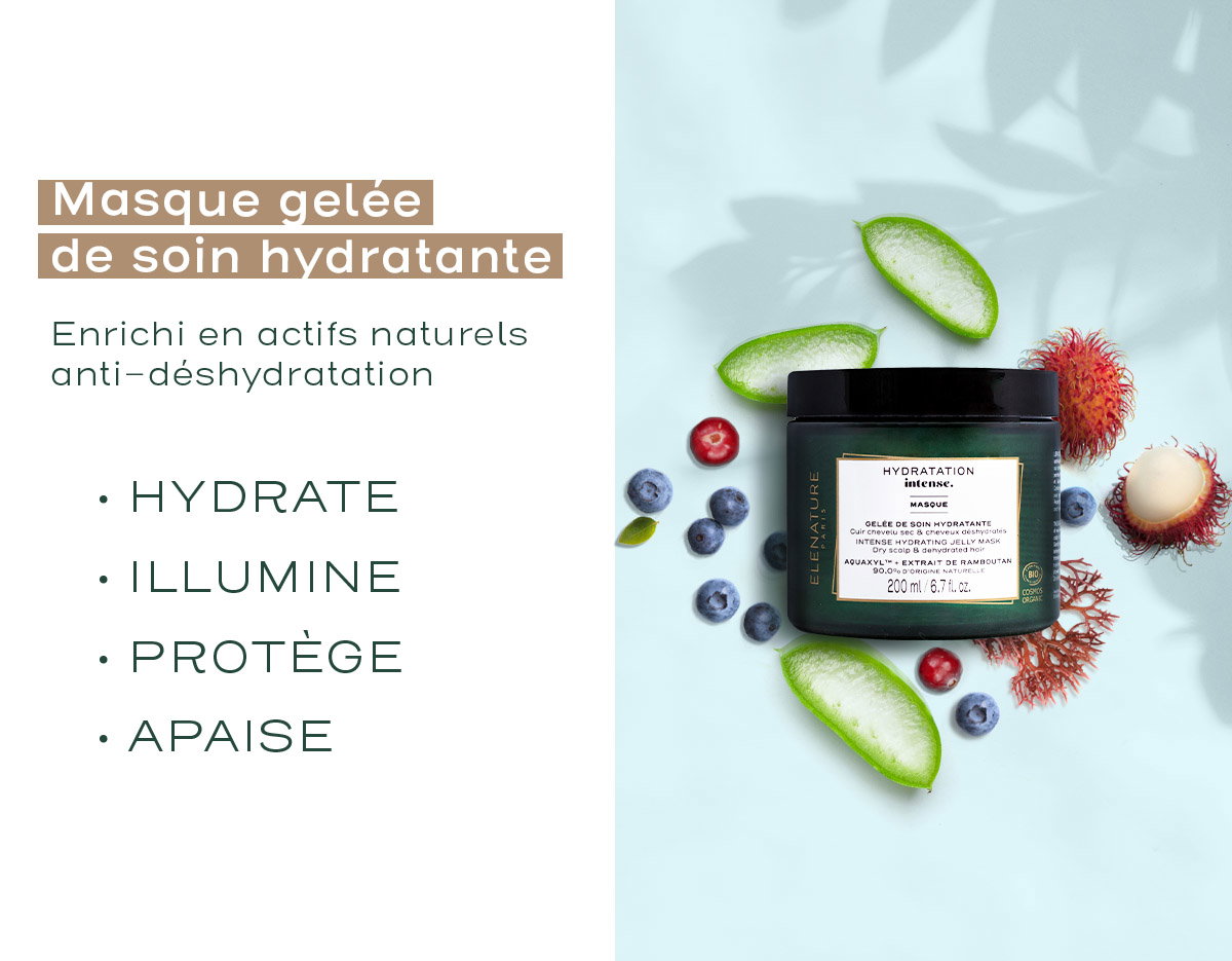 masque gelée hydratante