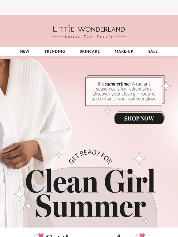 💞 Get ready for Clean Girl Summer