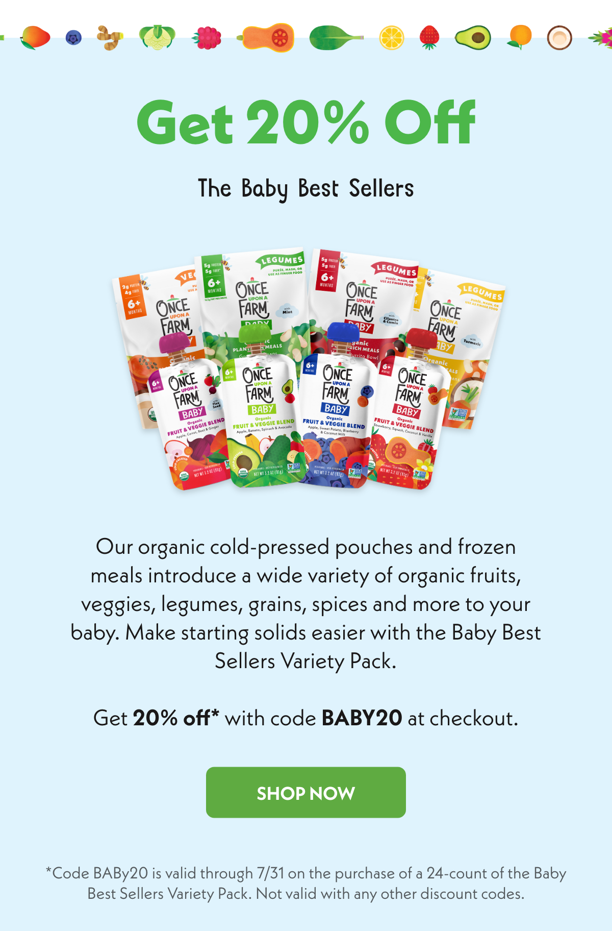 Get 20% Off the Baby Best Sellers | Shop Now
