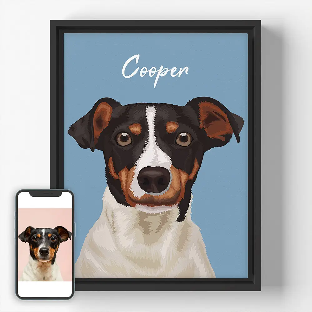 Image of Pet Palette Custom Canvas
