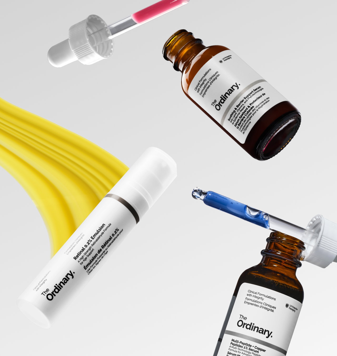 Power of Colourful Serums. 