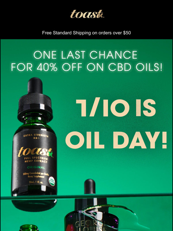 It's 7/10! Celebrate OIL DAY with us!