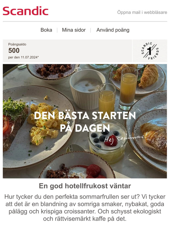 🥐 Sommarens godaste frukost?