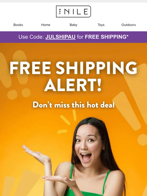 🔥📦Free Shipping Alert!