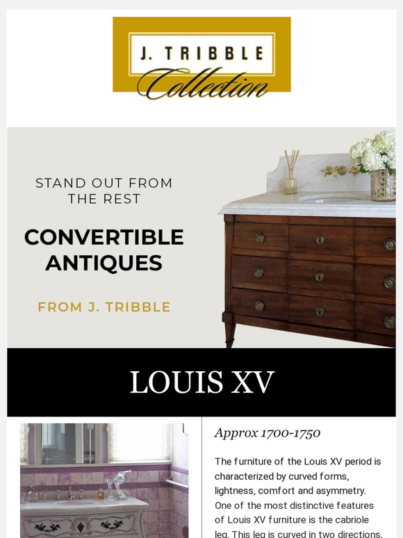 CONVERTIBLE ANTIQUES FROM J. TRIBBLE 🔥