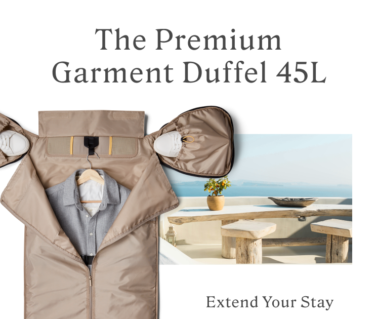The Premium Garment Duffel 45L