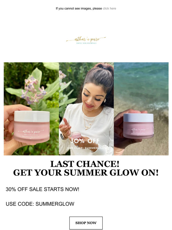 Last Chance! Our Summer Sale Ends Tonight! 🔥