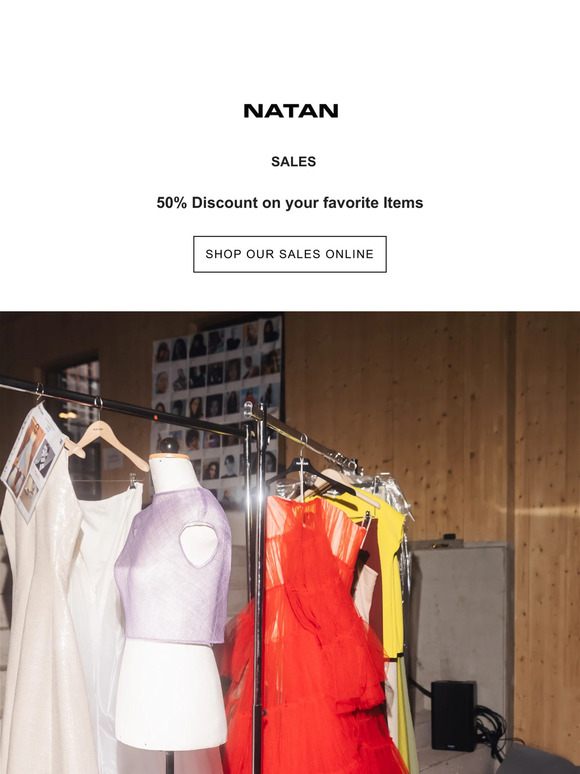 SS24 Sales / -50% starting today