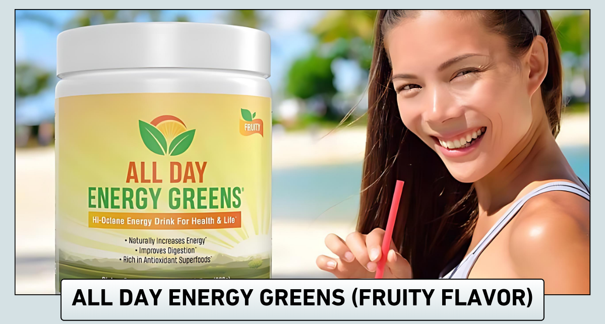 All Day Energy Greens (Fruity Flavor) - Turn on Images