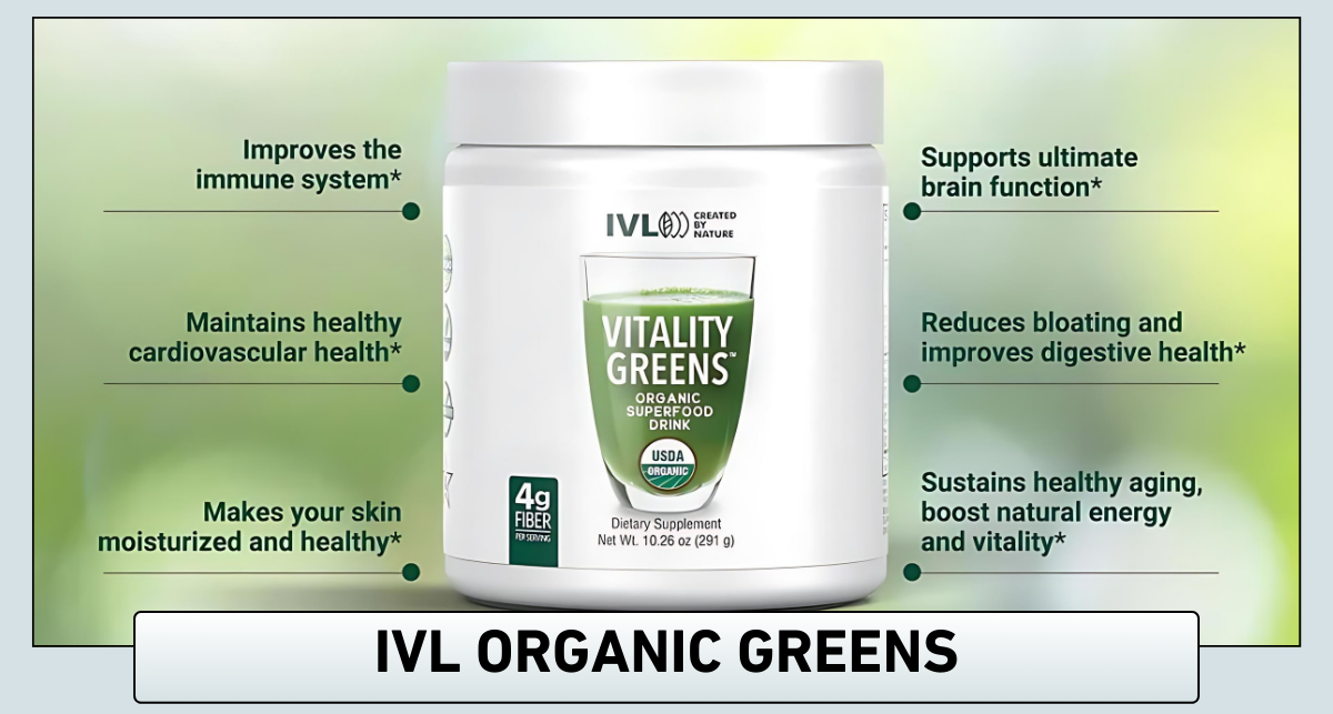 IVL Organic Greens - Turn on Images