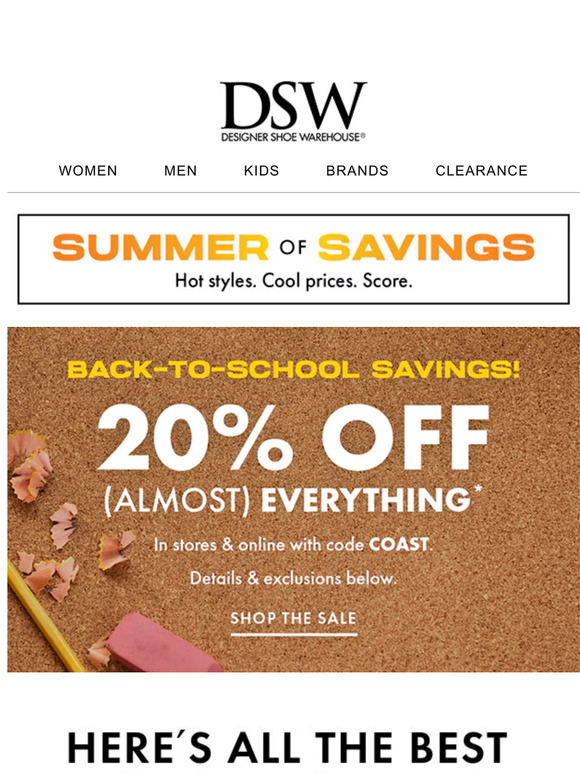 Inside: the best of the best (& 20% off).