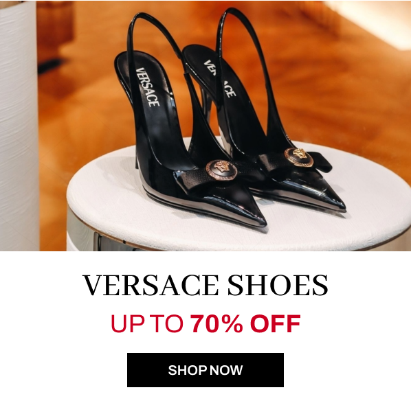 Extra 15% Off Versace Shoes