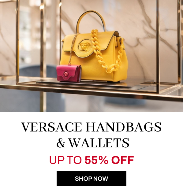 Extra 15% Off Versace Bags